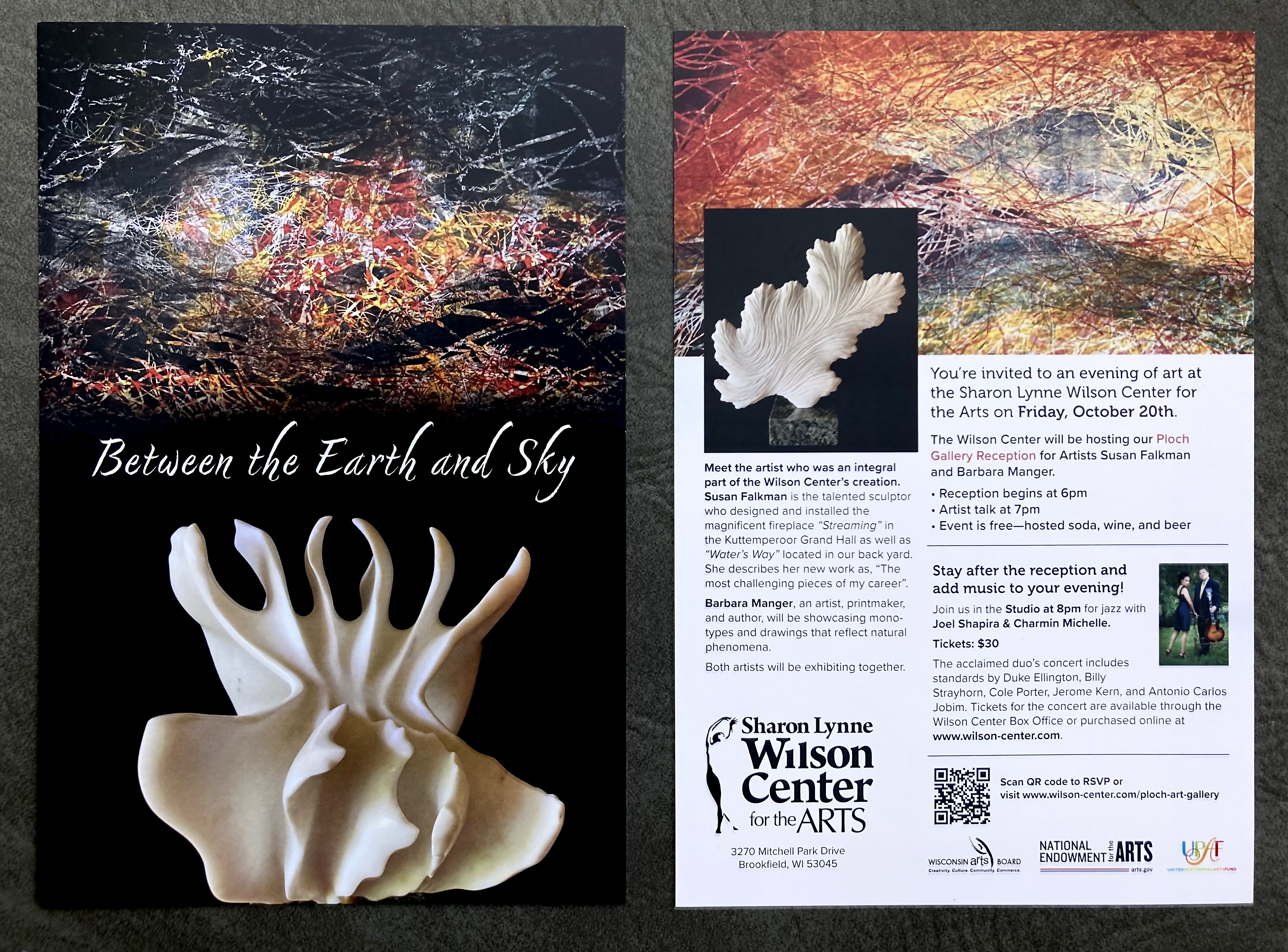 Between the Earth and Sky Poster